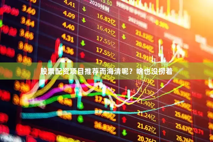 股票配资项目推荐而海清呢？啥也没捞着